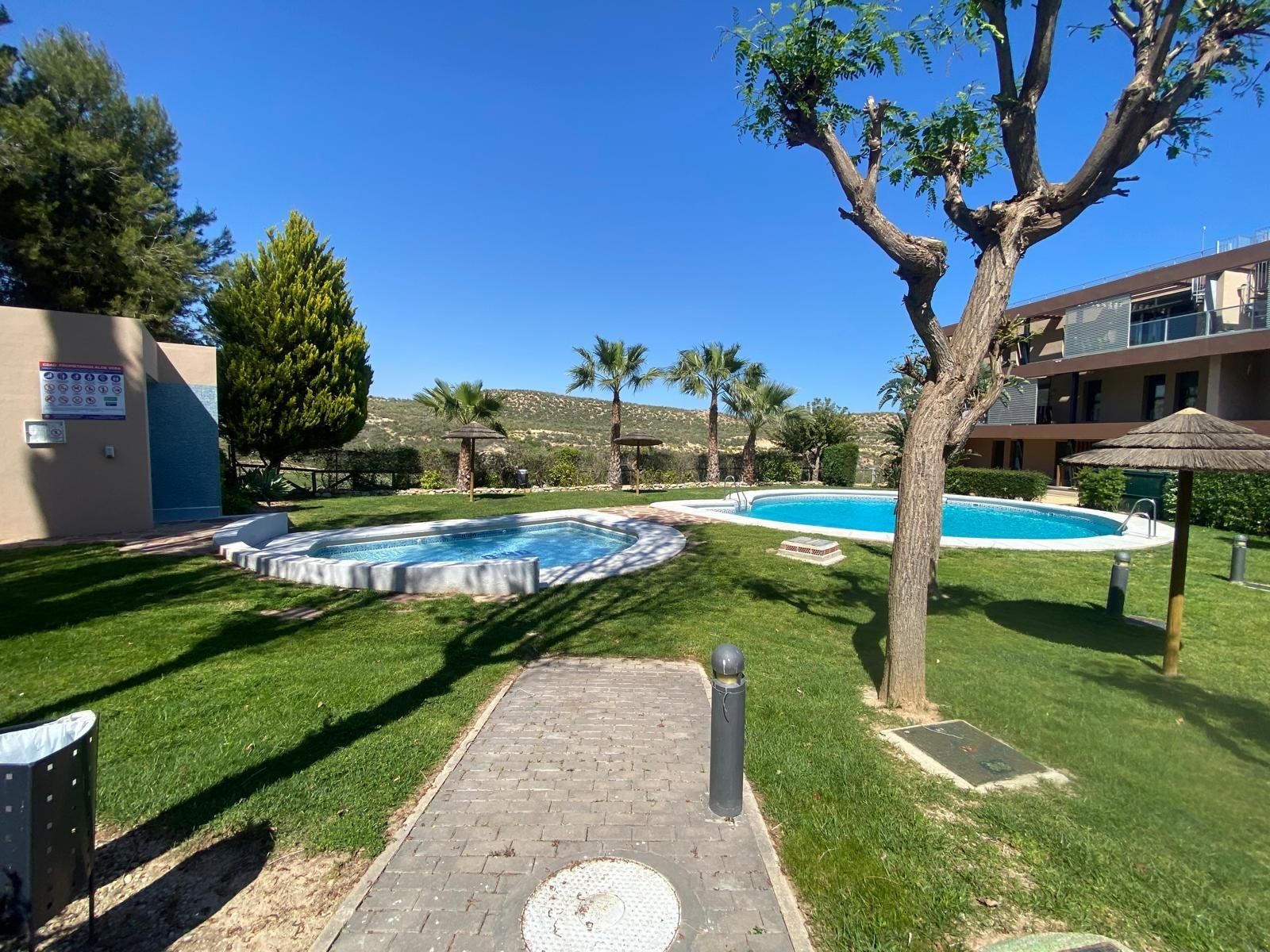 Swimming pool of Flat for sale in Vera  with Air Conditioner, Heating and Private garden