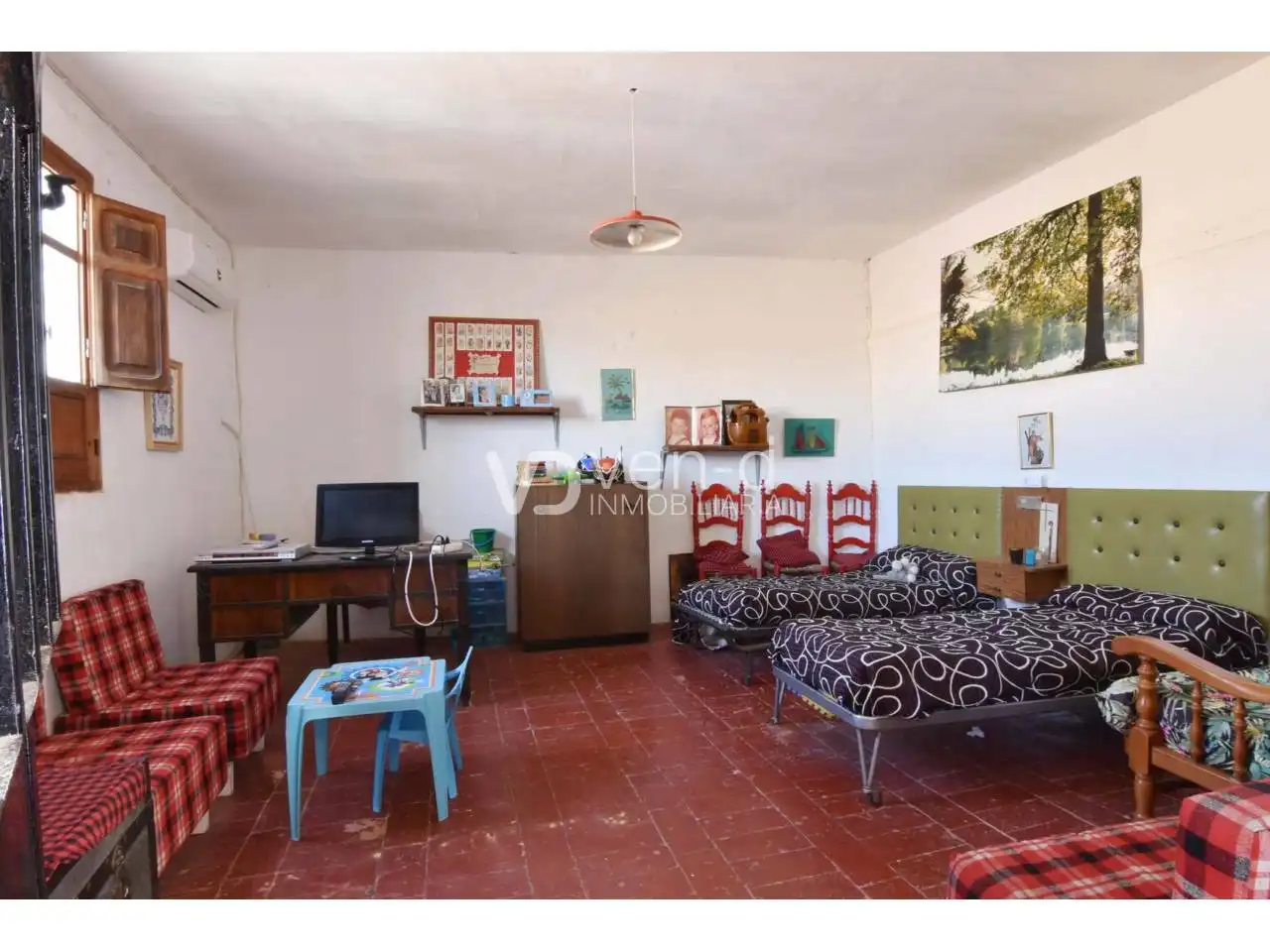 Sala de estar de Dúplex en venta en Enguera con Terraza y Balcón