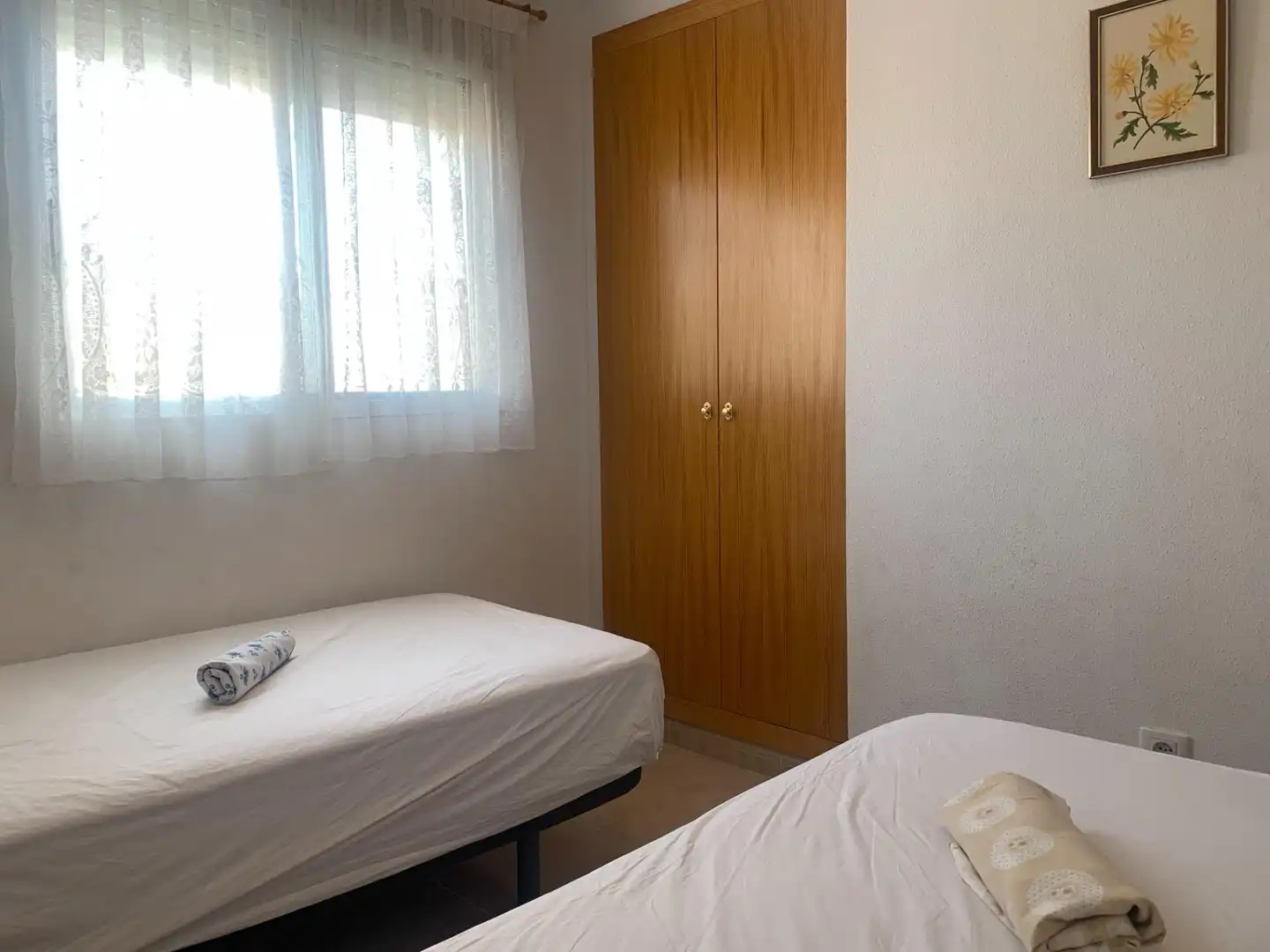 Schlafzimmer von Dachboden zum Verkauf in Chilches / Xilxes mit Klimaanlage und Terrasse