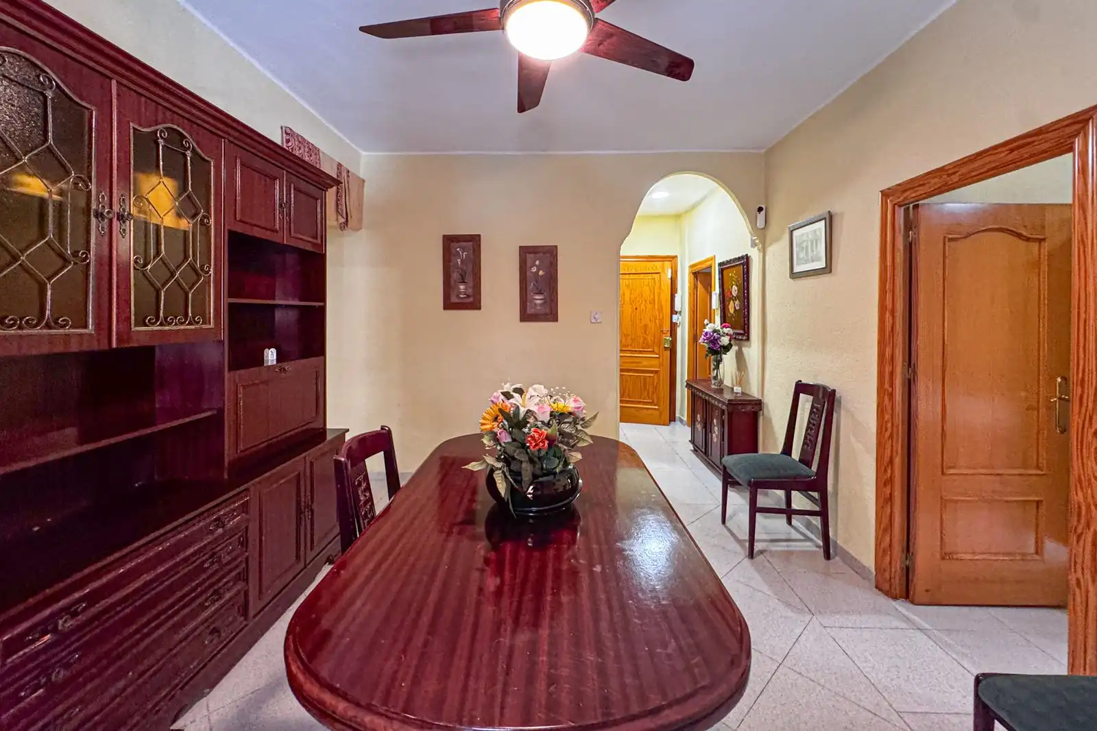 Dining room of Flat for sale in Almería  with Air Conditioner, Heating and Terrace
