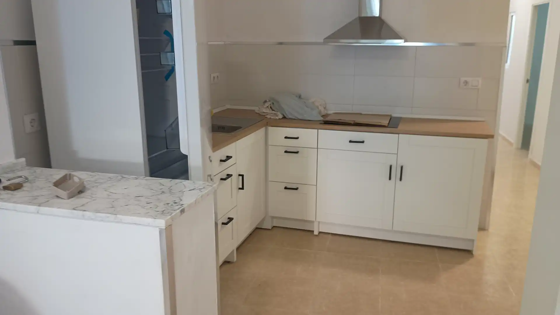 Kitchen of Single-family semi-detached for sale in Villanueva del Ariscal