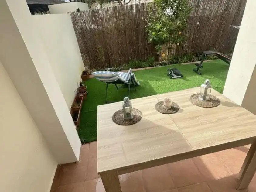 Terrassa de Casa adosada en venda en Ayamonte amb Aire condicionat, Calefacció i Jardí privat