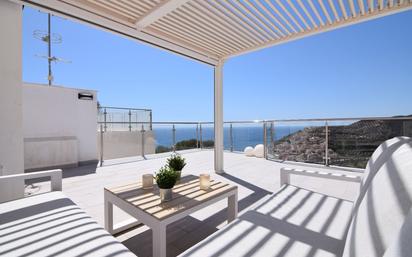 Terrasse von Dachboden zum verkauf in Nerja mit Klimaanlage, Terrasse und Schwimmbad