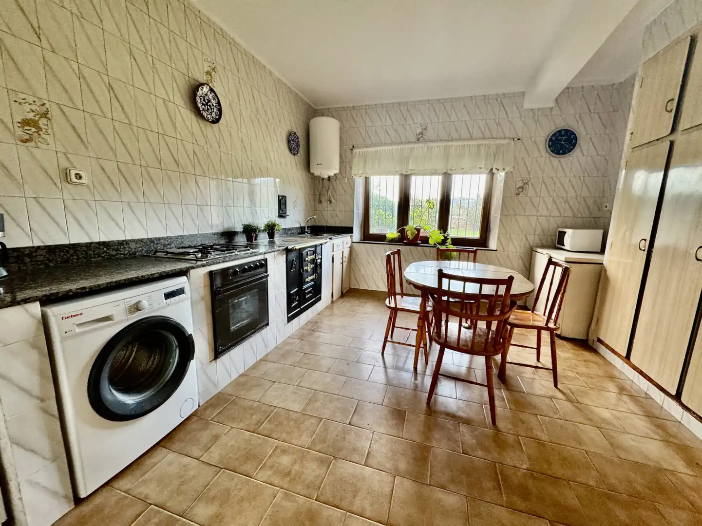 Cocina de Casa adosada en venta en Molledo con Parquet, Terraza y Amueblado