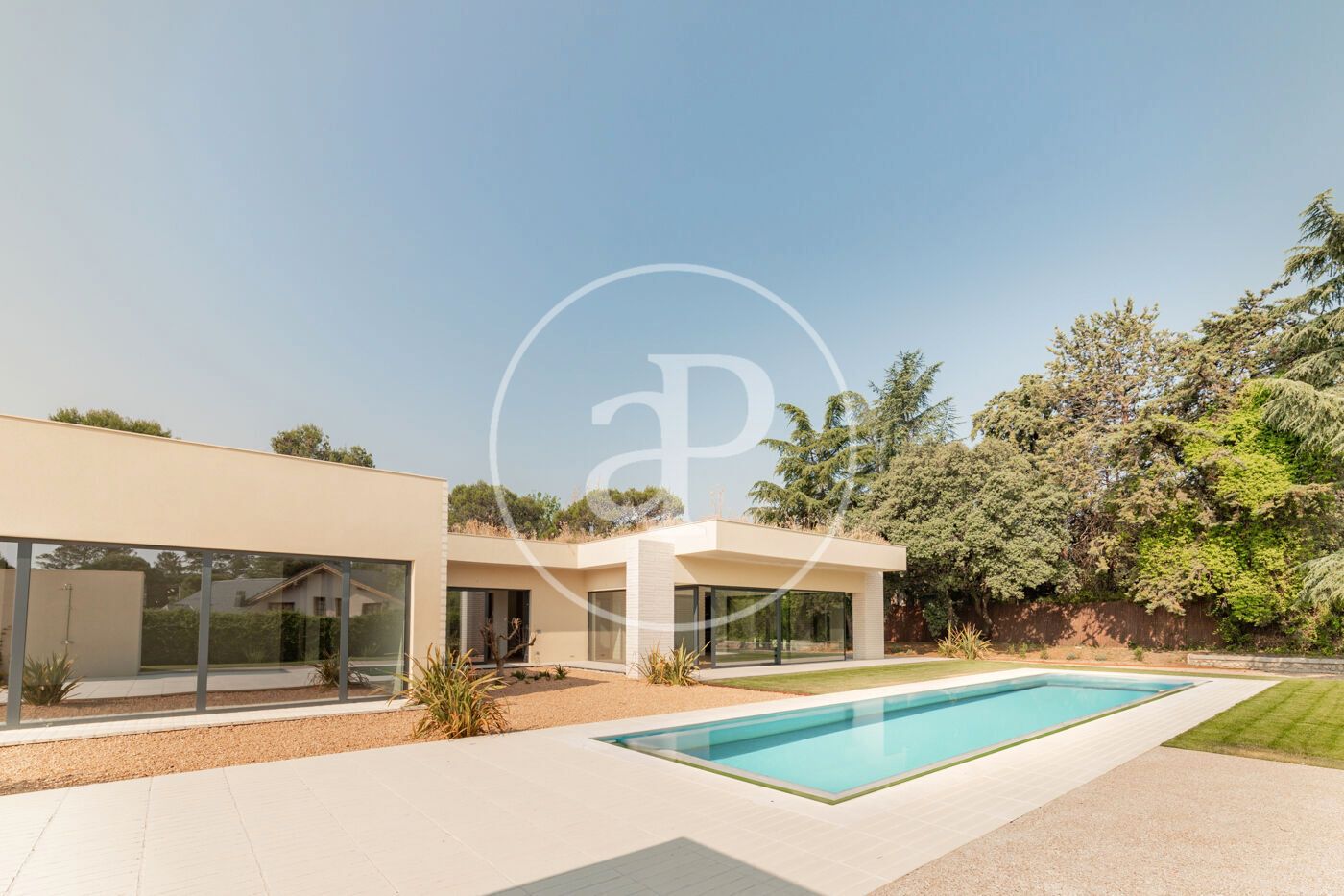 Exterior view of House or chalet for sale in Boadilla del Monte  with Air Conditioner, Heating and Private garden