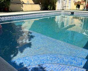 Swimming pool of House or chalet for sale in  Sevilla Capital  with Air Conditioner and Swimming Pool