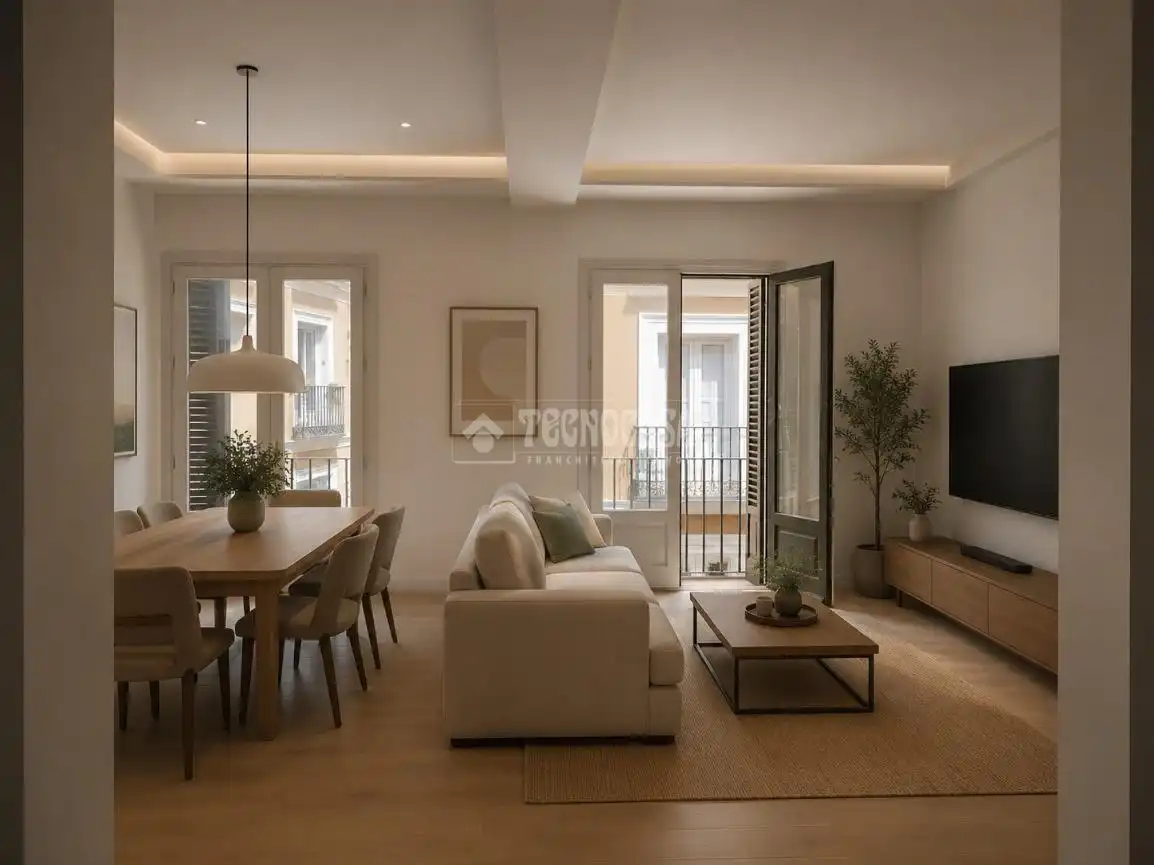 Sala de estar de Piso en venta en Madrid con Aire acondicionado, Calefacción y Terraza