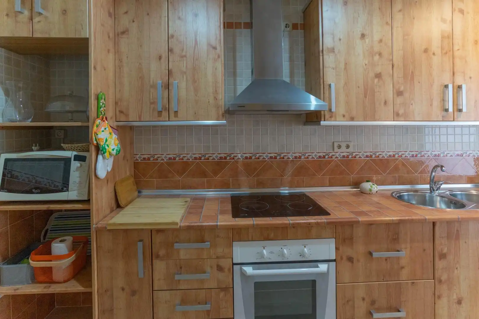 Kitchen of Flat for rent in Alhaurín El Grande  with Air Conditioner, Furnished and Balcony