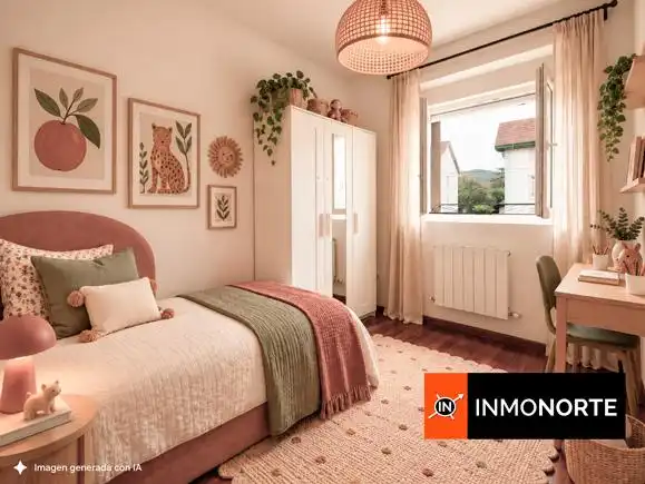 Schlafzimmer von Wohnung zum Verkauf in Ampuero mit Heizung, Möbliert und Gemeinschaftspool