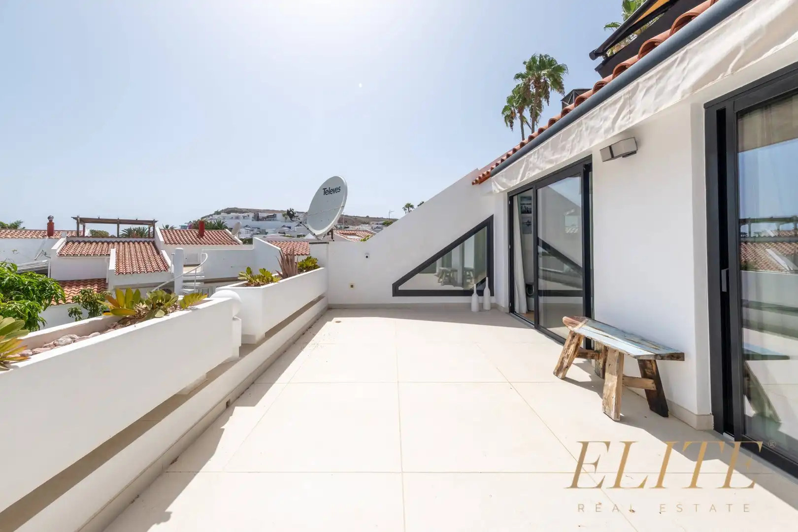 Terraza de Casa o chalet en venta en San Bartolomé de Tirajana con Aire acondicionado, Calefacción y Jardín privado