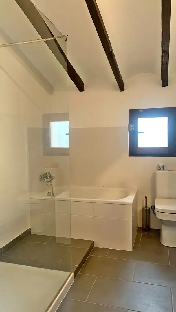 Bany de Finca rústica en venda en Benissa amb Aire condicionat, Calefacció i Jardí privat