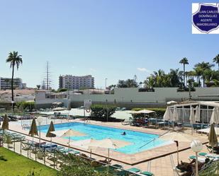 Piscina de Apartament de lloguer en San Bartolomé de Tirajana amb Terrassa i Moblat