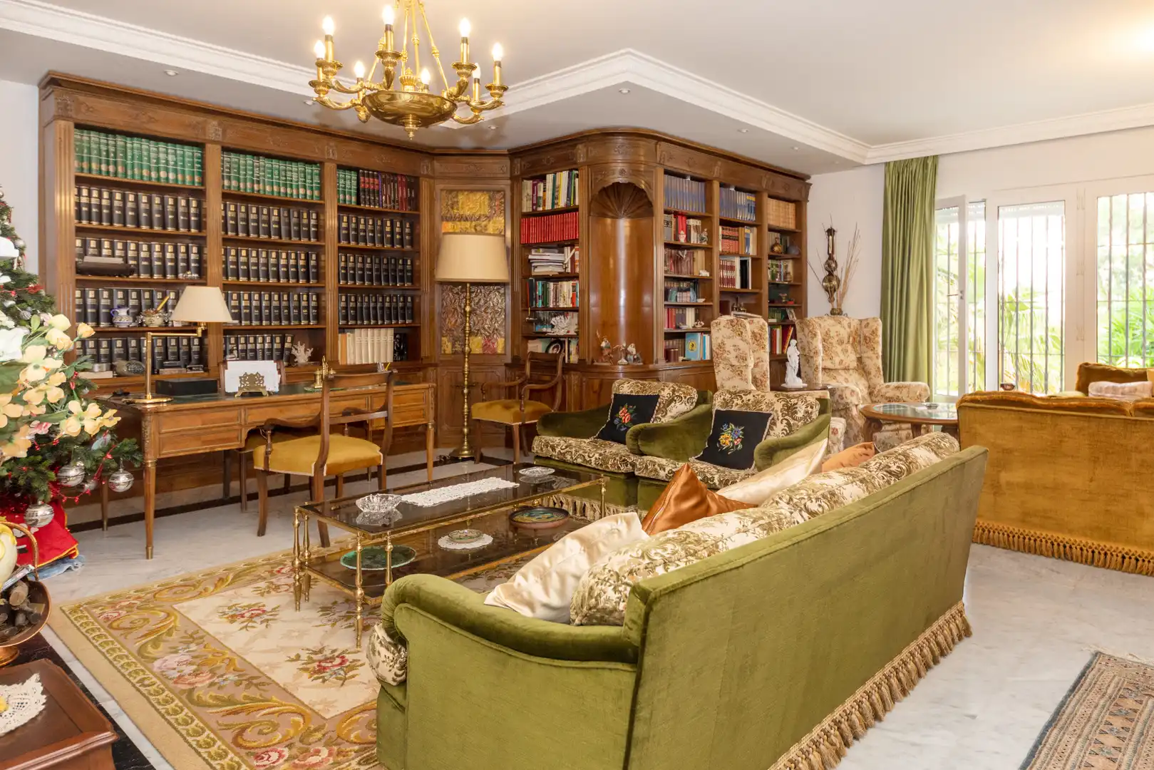 Sala de estar de Casa o chalet en venta en Málaga con Aire acondicionado, Calefacción y Jardín privado