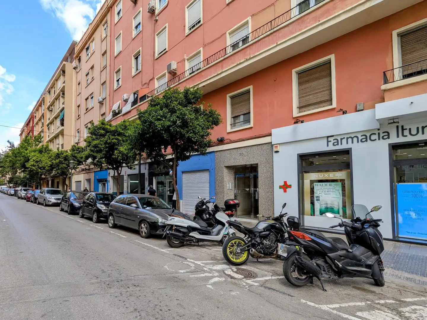 Vista exterior de Pis de lloguer en Valencia amb Aire condicionat, Moblat i Balcó