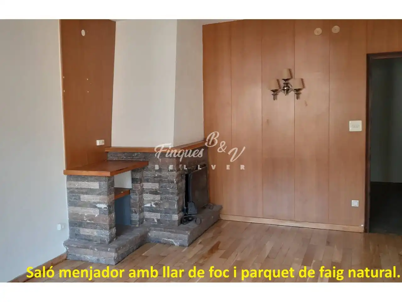 Sala de estar de Piso de alquiler en Puigcerdà con Calefacción, Terraza y Trastero