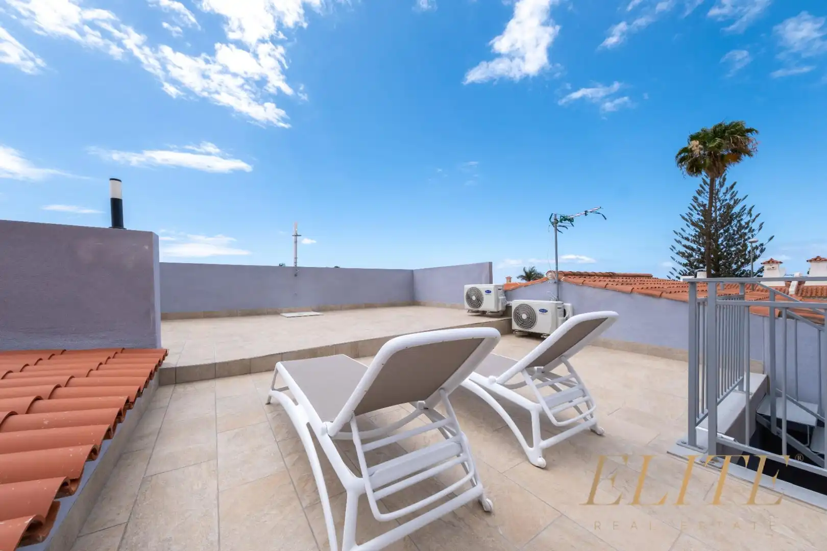 Terrace of Detached homes for sale in San Bartolomé de Tirajana  with Air Conditioner, Private garden and Terrace