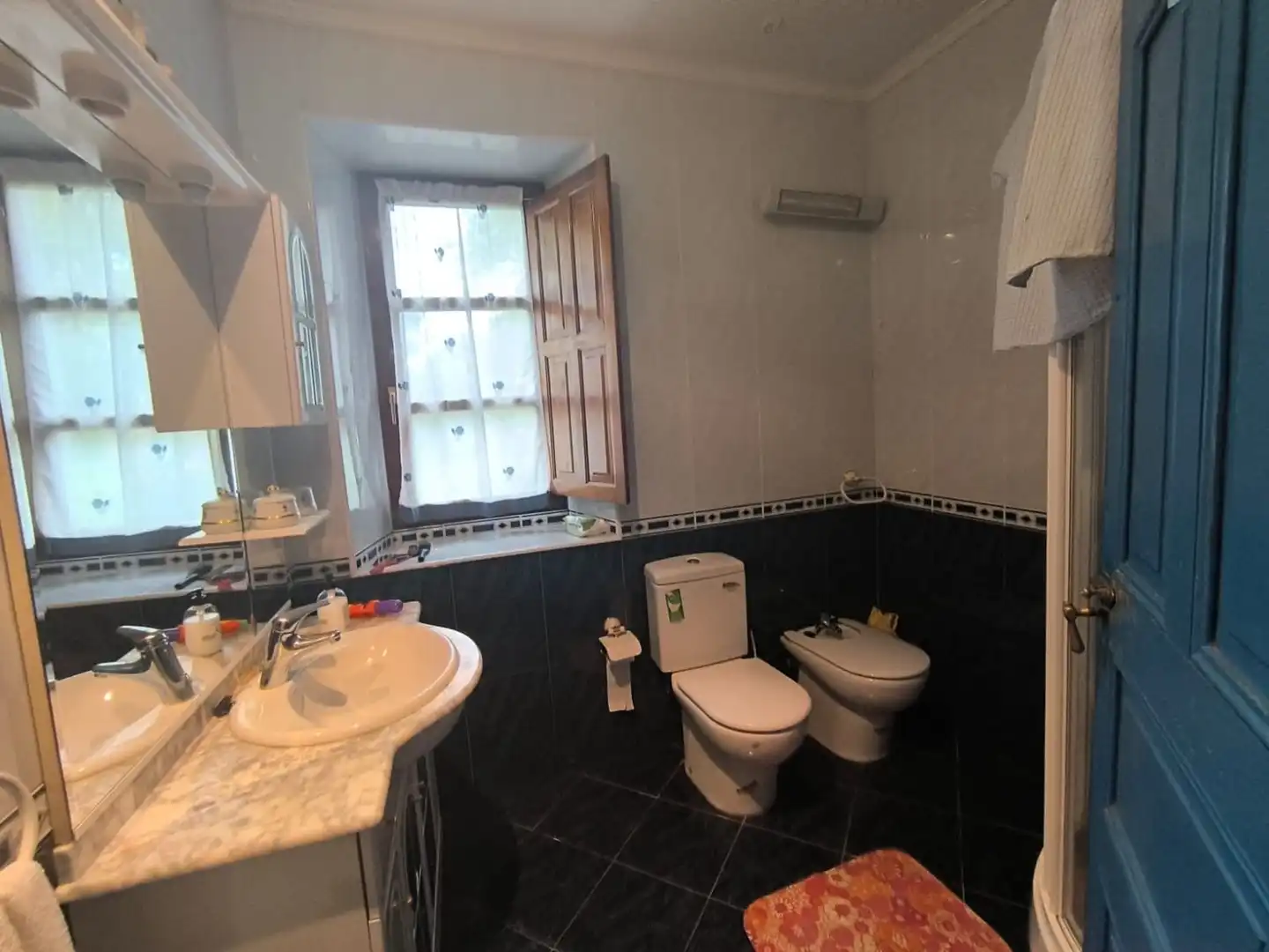 Badezimmer von Country house zum Verkauf in Galdames mit Privatgarten, Terrasse und Balkon