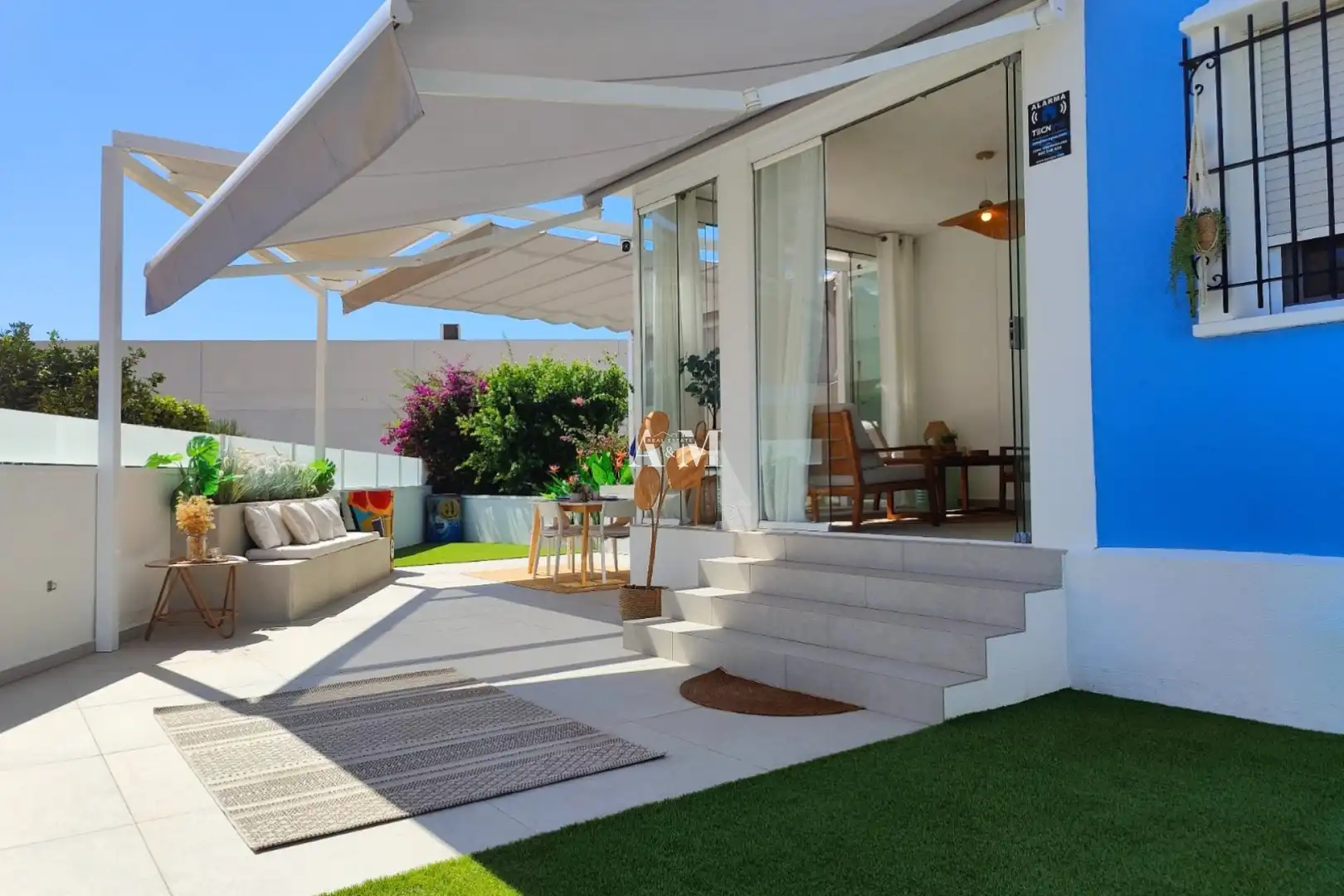 Terraza de Casa o chalet de alquiler en Orihuela con Jardín privado, Terraza y Piscina