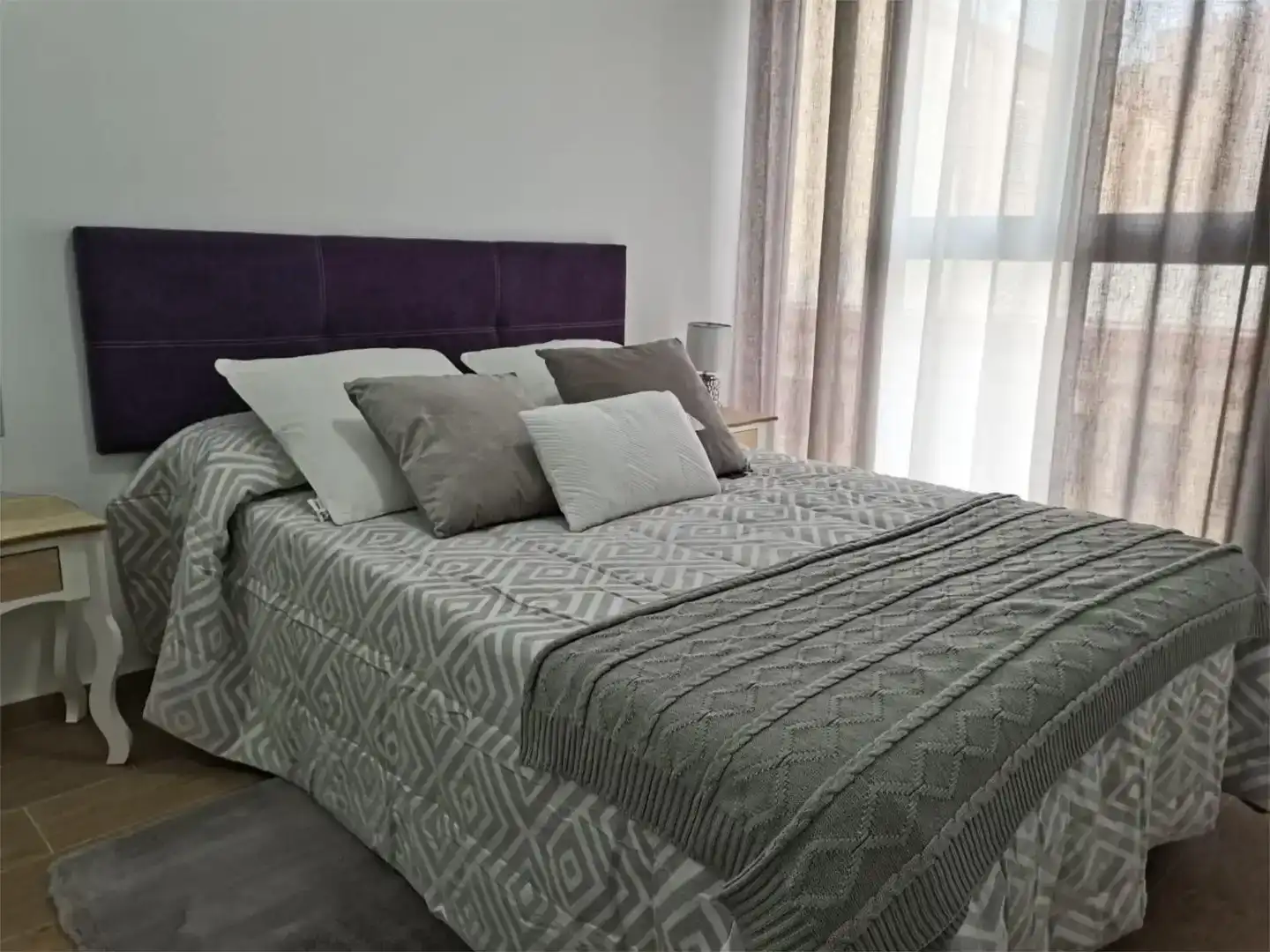 Schlafzimmer von Wohnung zur Miete in Centro