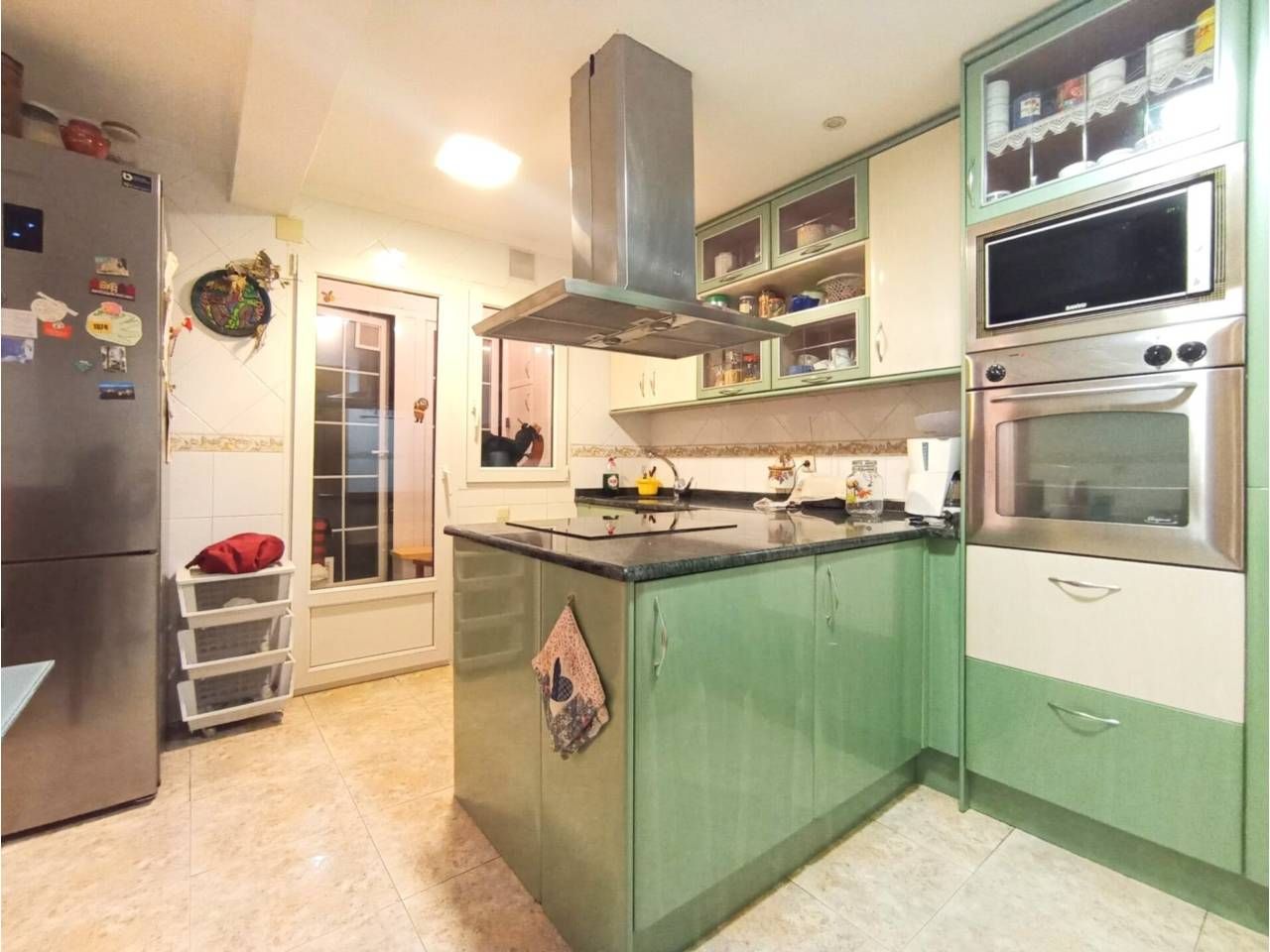 Kitchen of Flat for sale in Burgos Capital  with Heating, Parquet flooring and Terrace