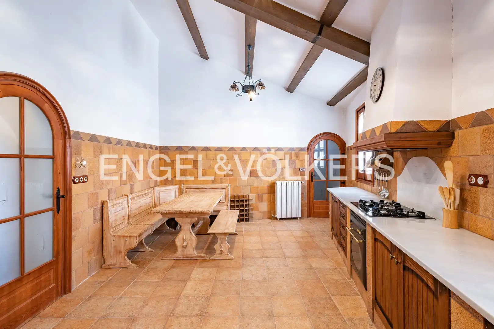 Cocina de Casa o chalet en venta en Calonge de Segarra con Calefacción, Jardín privado y Terraza