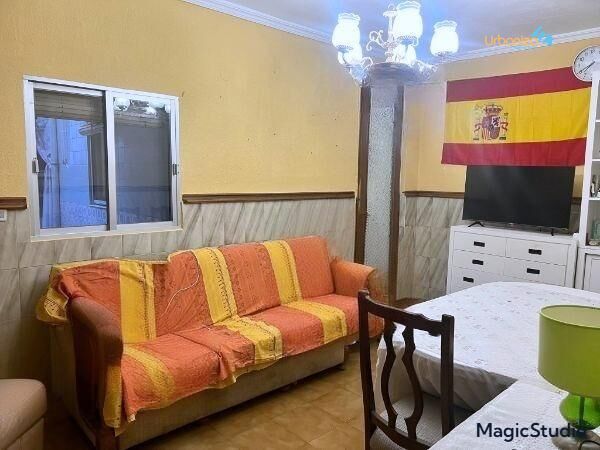 Living room of Planta baja for sale in Badajoz Capital  with Air Conditioner, Heating and Terrace