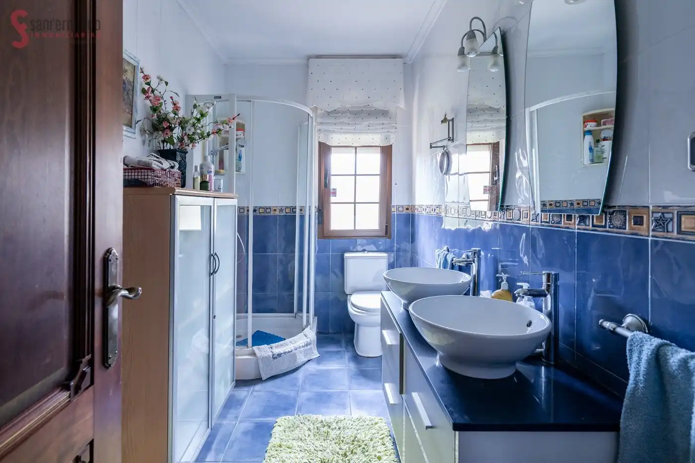 Baño de Casa o chalet en venta en Torrelavega  con Calefacción, Jardín privado y Parquet