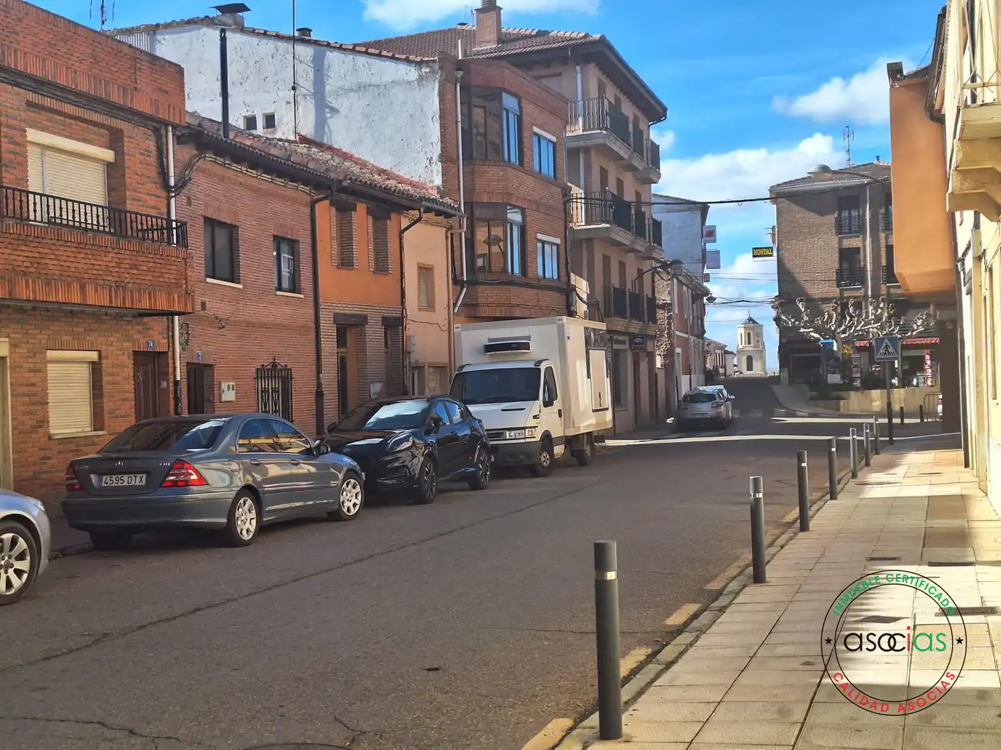 Vista exterior de Piso en venta en Sahagún con Calefacción y Terraza