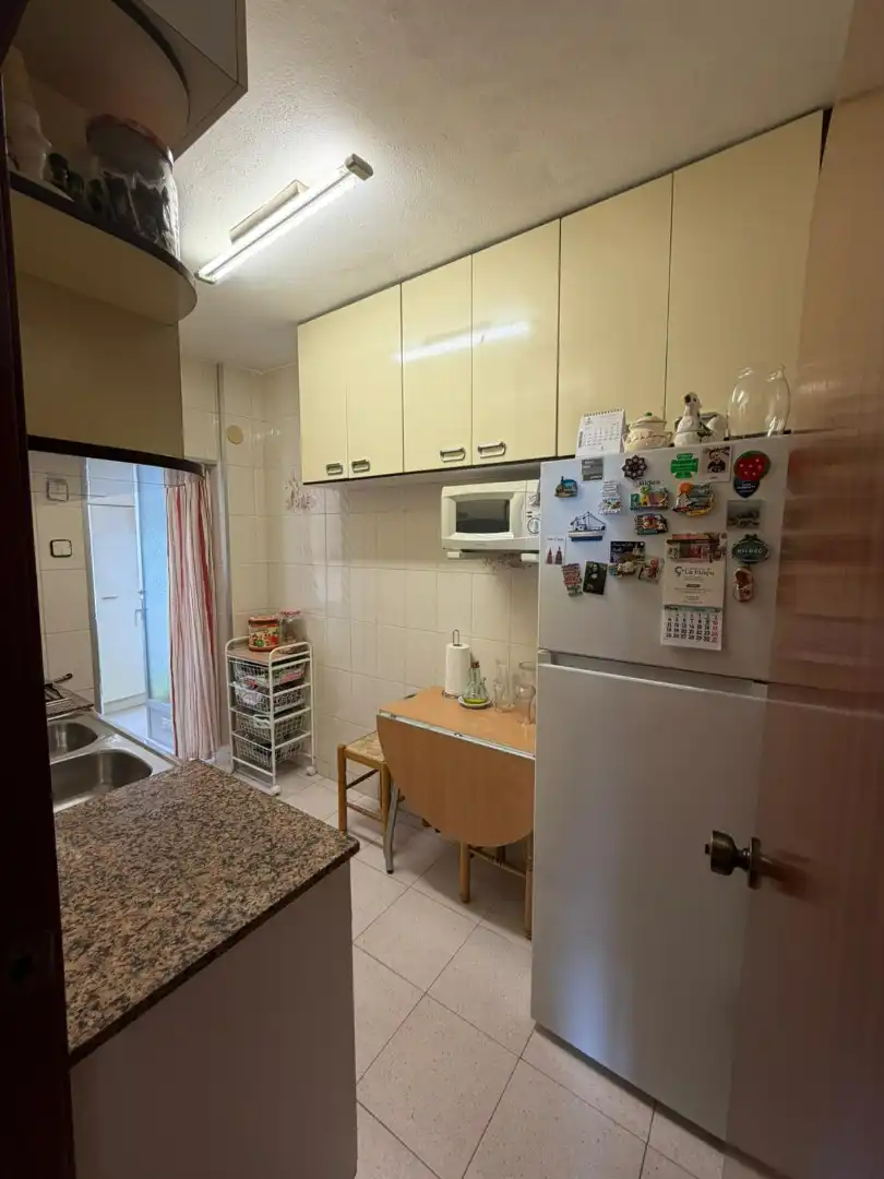 Kitchen of Flat for sale in Cornellà de Llobregat  with Air Conditioner and Furnished