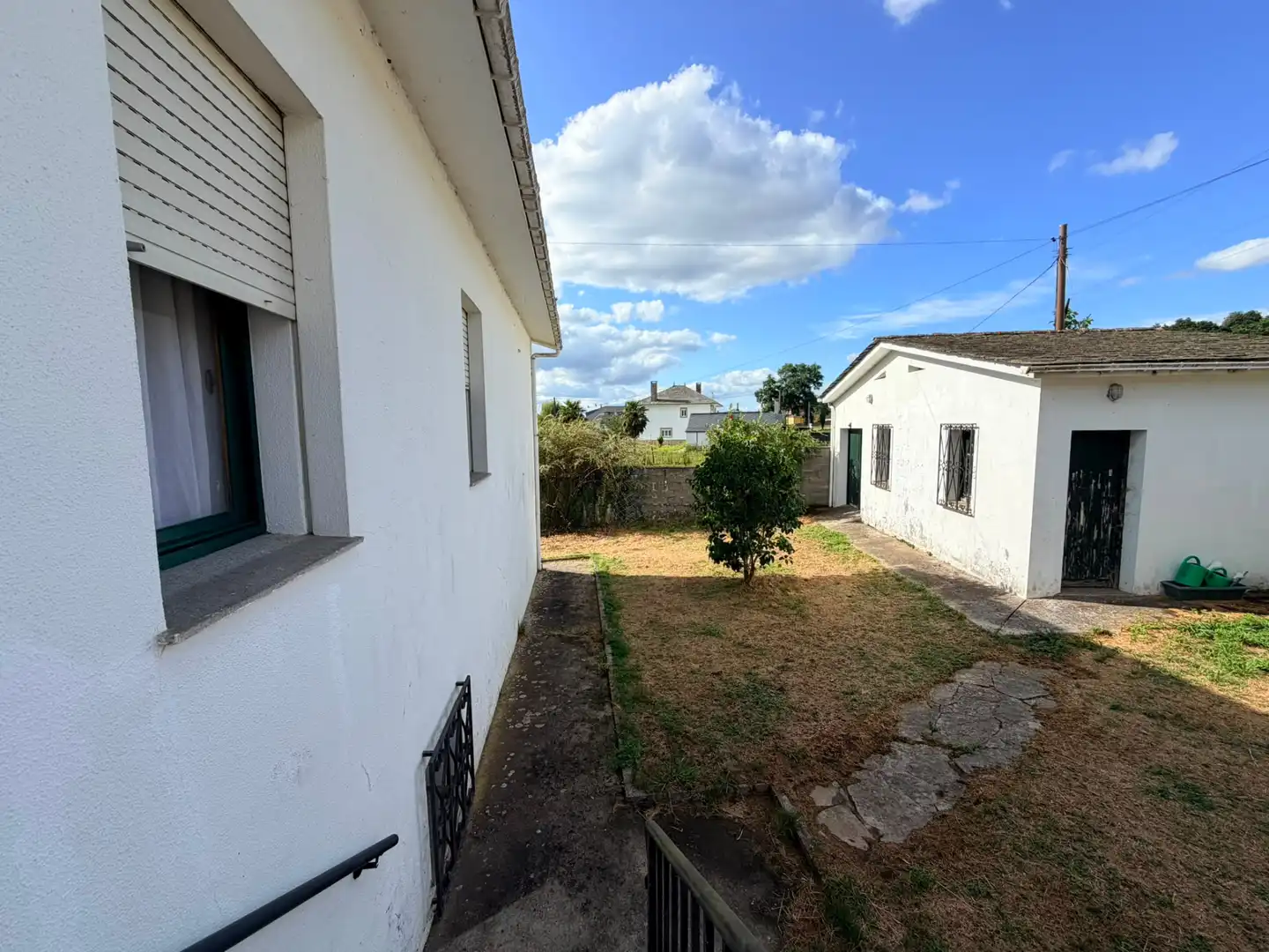 Vista exterior de Casa o xalet de lloguer en Begonte amb Calefacció, Jardí privat i Terrassa