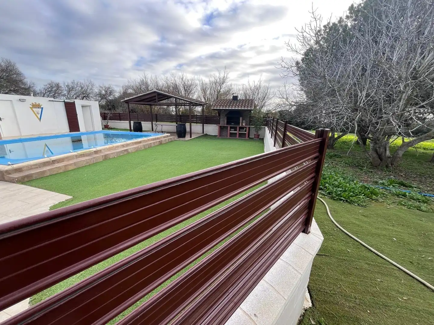 Terraza de Casa o chalet en venta en Chiclana de la Frontera con Aire acondicionado, Jardín privado y Parquet
