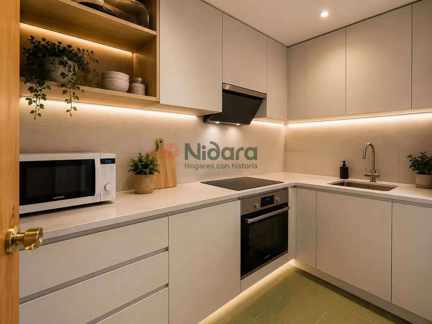 Kitchen of Attic for sale in Barcelona  with Air Conditioner, Heating and Furnished
