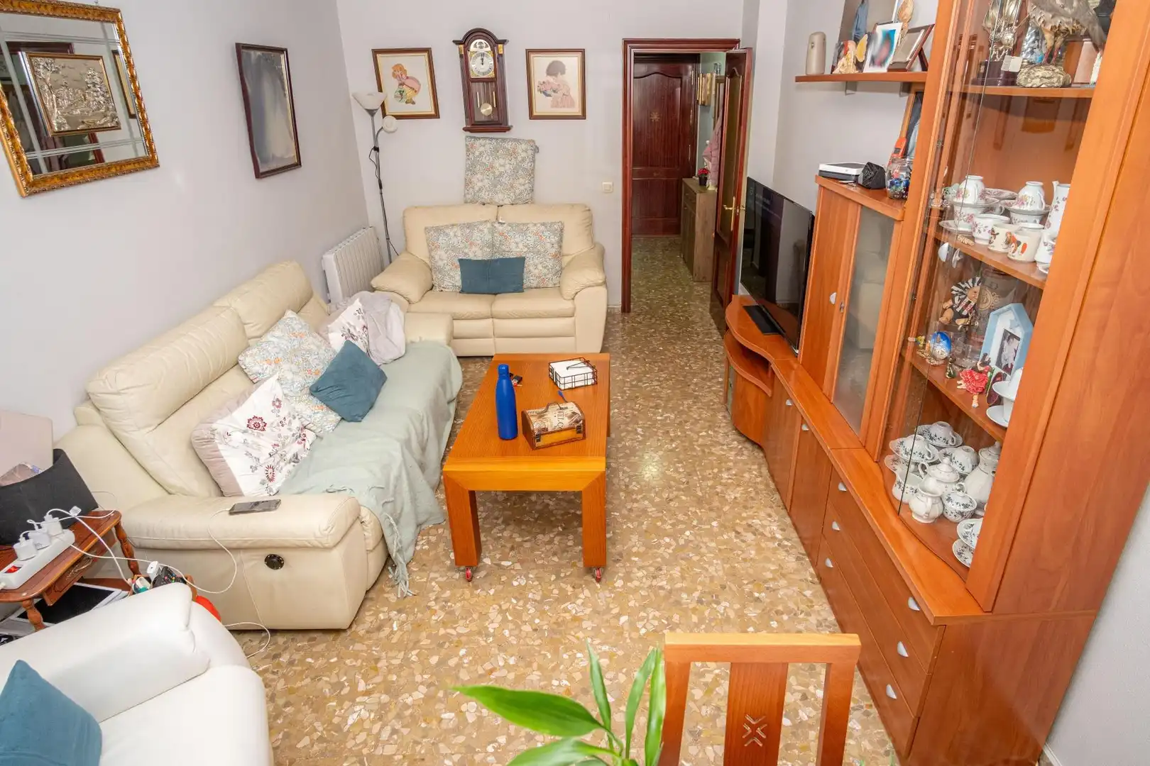 Sala d'estar de Pis en venda en San Fernando