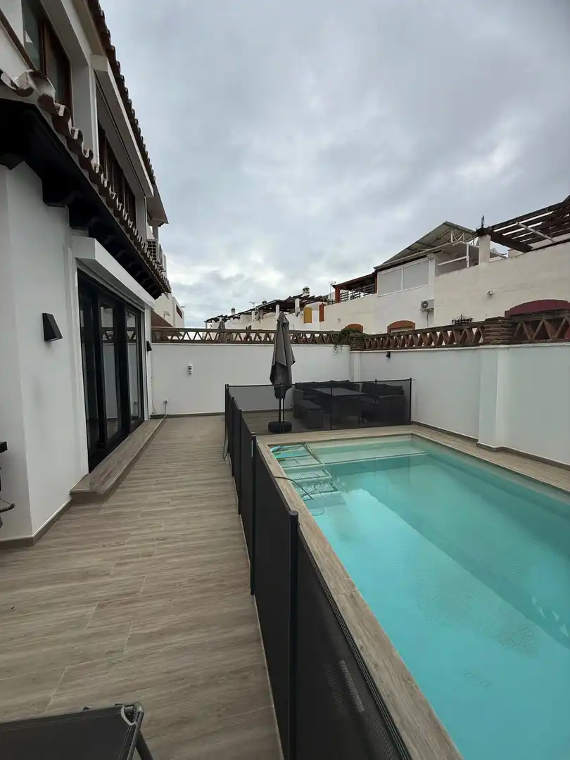 Terraza de Casa adosada en venta en Marbella con Aire acondicionado, Terraza y Trastero