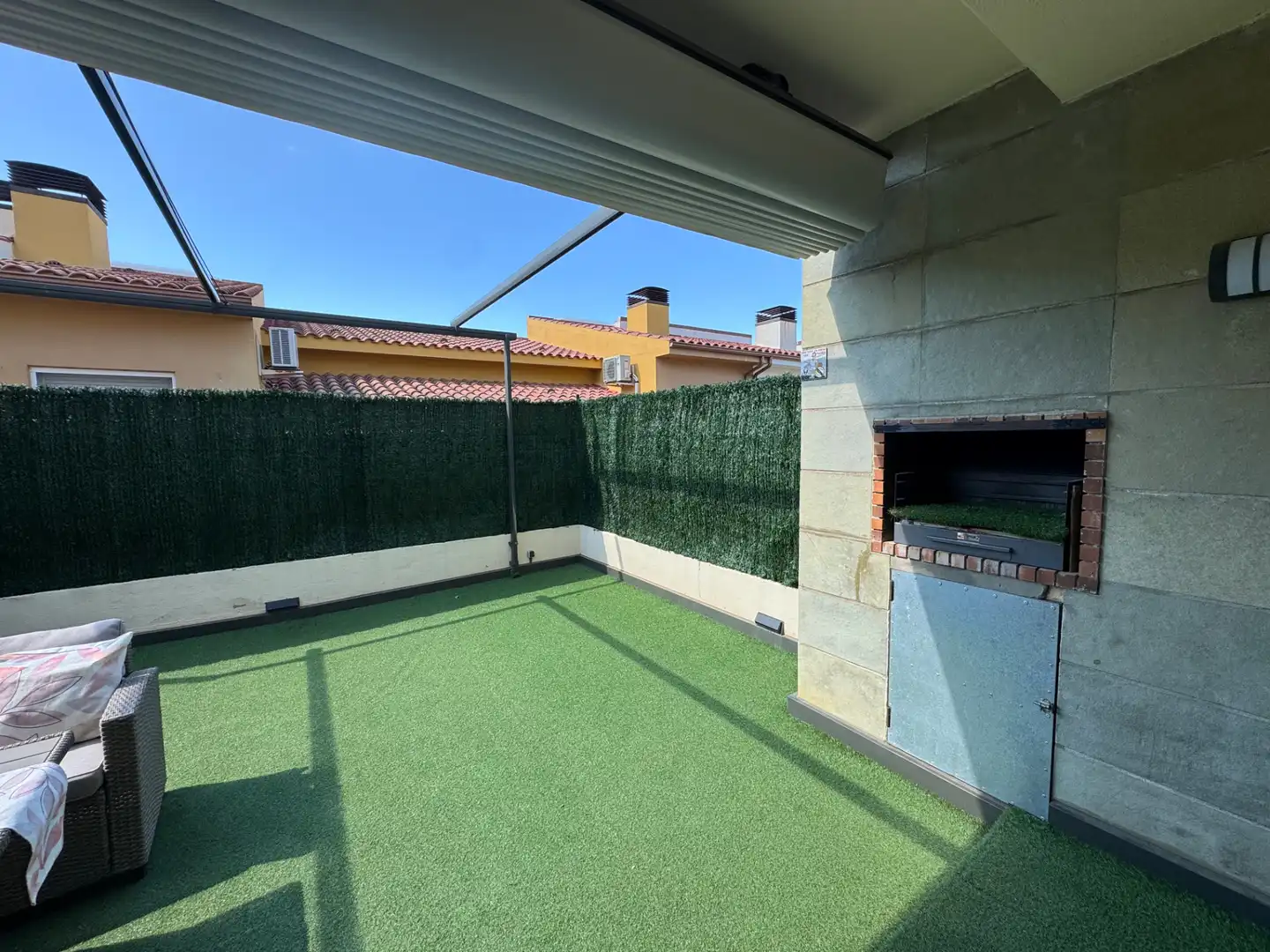 Terraza de Casa o chalet en venta en Palau-saverdera con Aire acondicionado, Calefacción y Jardín privado