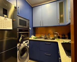 Cuina de Apartament de lloguer en Zarautz amb Aire condicionat
