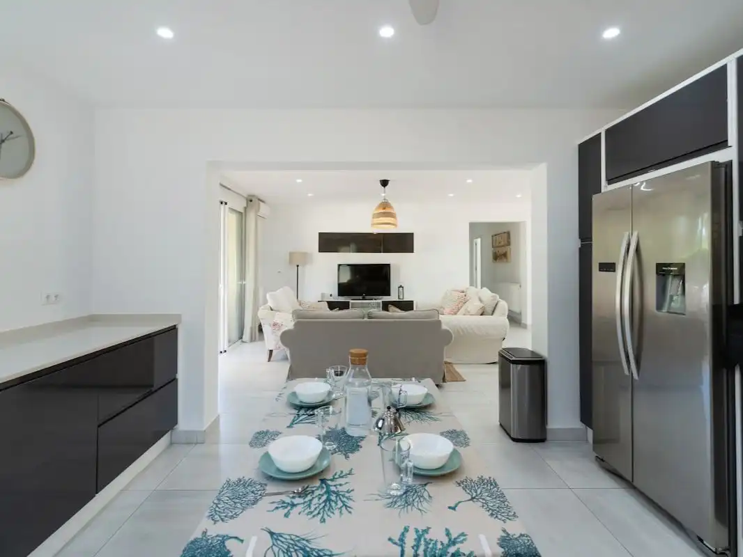 Dining room of Houses for rent in Jávea / Xàbia  with Air Conditioner, Private garden and Terrace