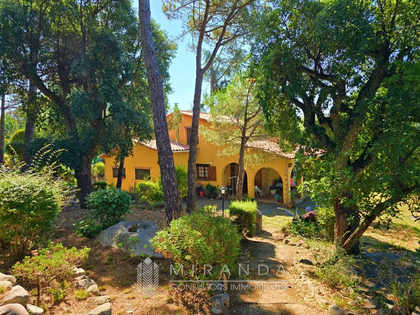 Jardí de Casa o xalet en venda en Riells i Viabrea amb Calefacció, Jardí privat i Terrassa