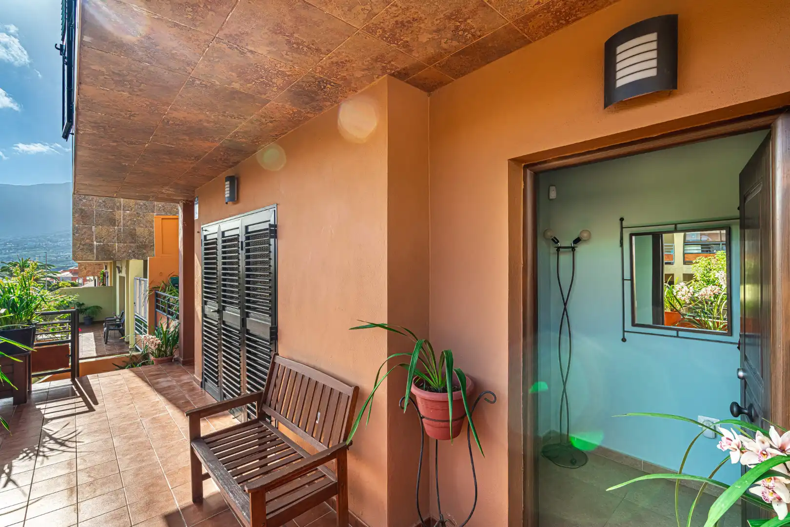 Terrace of Detached homes for sale in Los Realejos  with Parquet flooring, Terrace and Storage room
