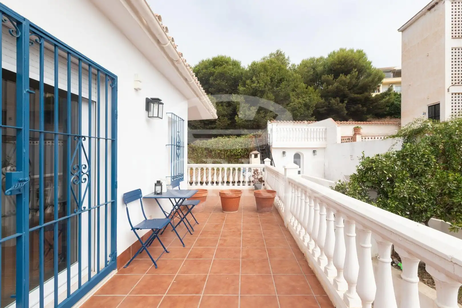 Terrasse von Wohnung zur untervermieten in Vélez-Málaga mit Klimaanlage, Privatgarten und Terrasse