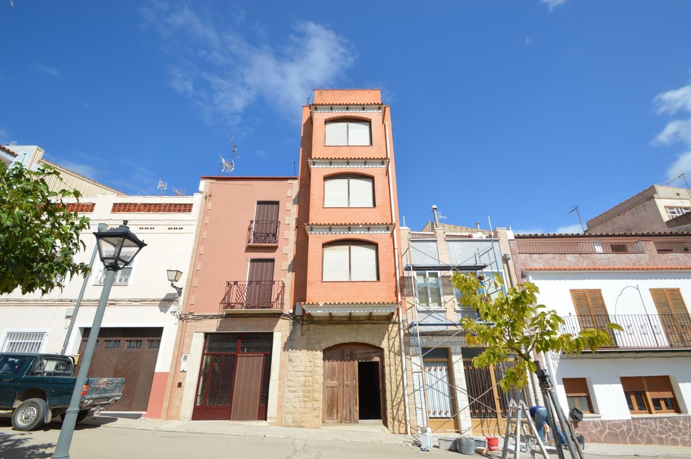 Exterior view of Single-family semi-detached for sale in Xert / Chert  with Terrace, Storage room and Balcony
