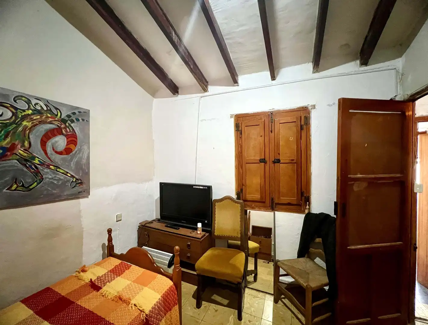 Sala de estar de Casa adosada en venta en La Nucia