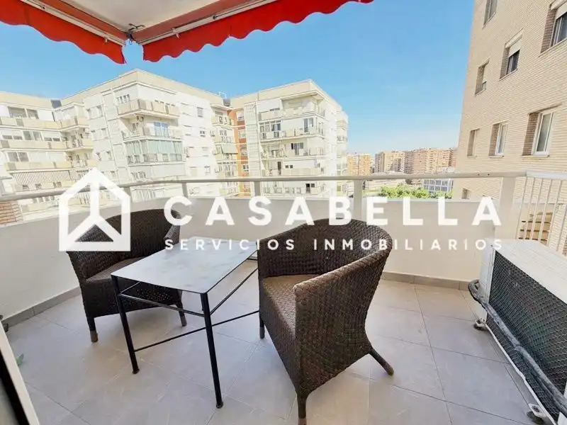 Terrasse von Wohnung zur Miete in Valencia mit Klimaanlage, Heizung und Terrasse