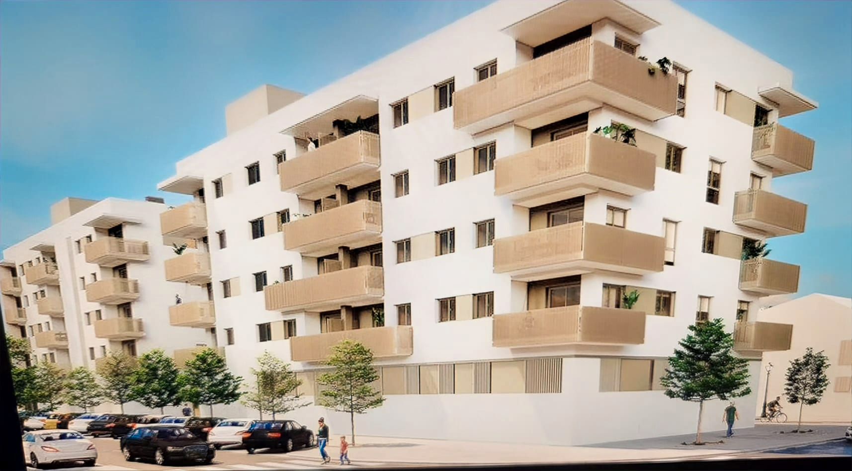 Exterior view of Flat for sale in  Valencia Capital  with Air Conditioner, Heating and Parquet flooring