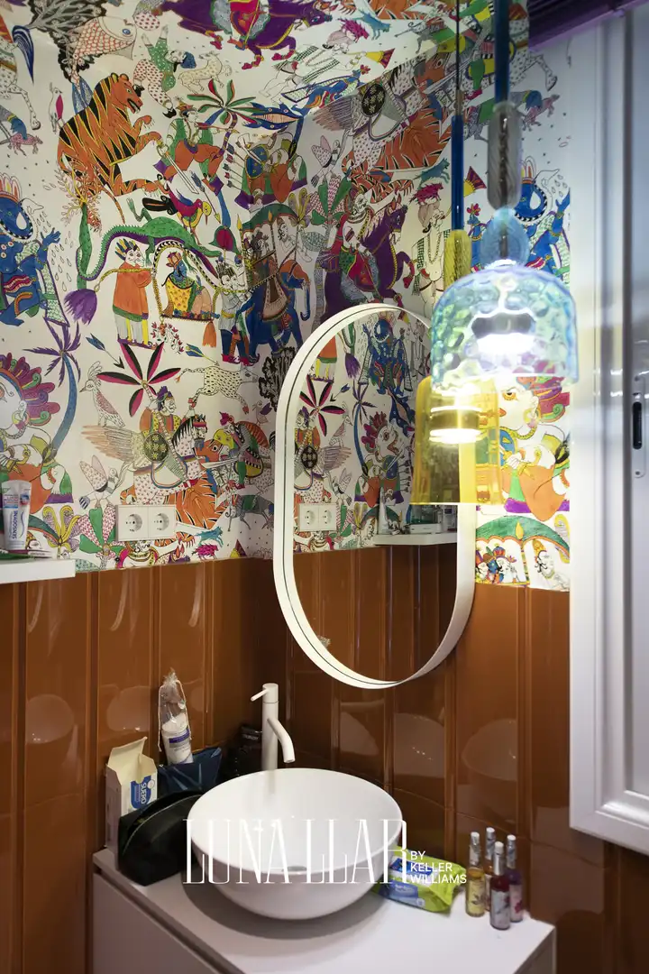Badezimmer von Haus oder Chalet zum Verkauf in Castelldefels mit Terrasse und Schwimmbad