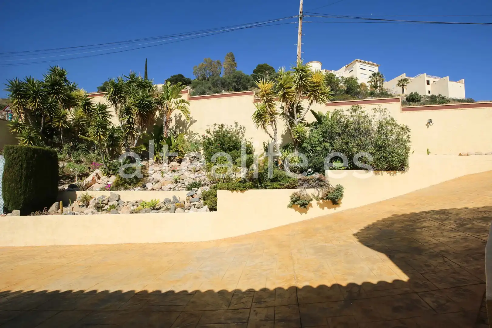 Vista exterior de Casa o chalet en venta en Altea con Aire acondicionado, Calefacción y Jardín privado