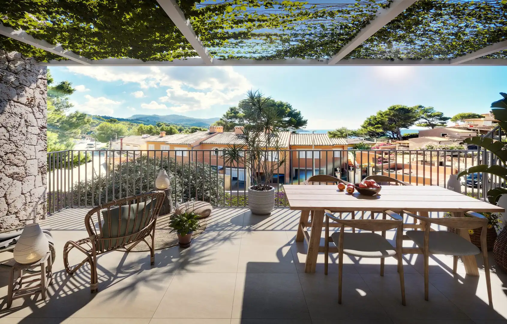 Terrassa de Apartament en venda en Andratx amb Terrassa