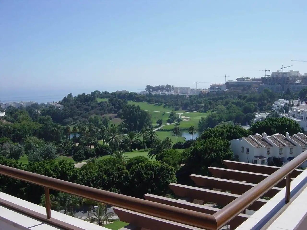 Jardín de Dúplex de alquiler en Benalmádena con Aire acondicionado y Terraza