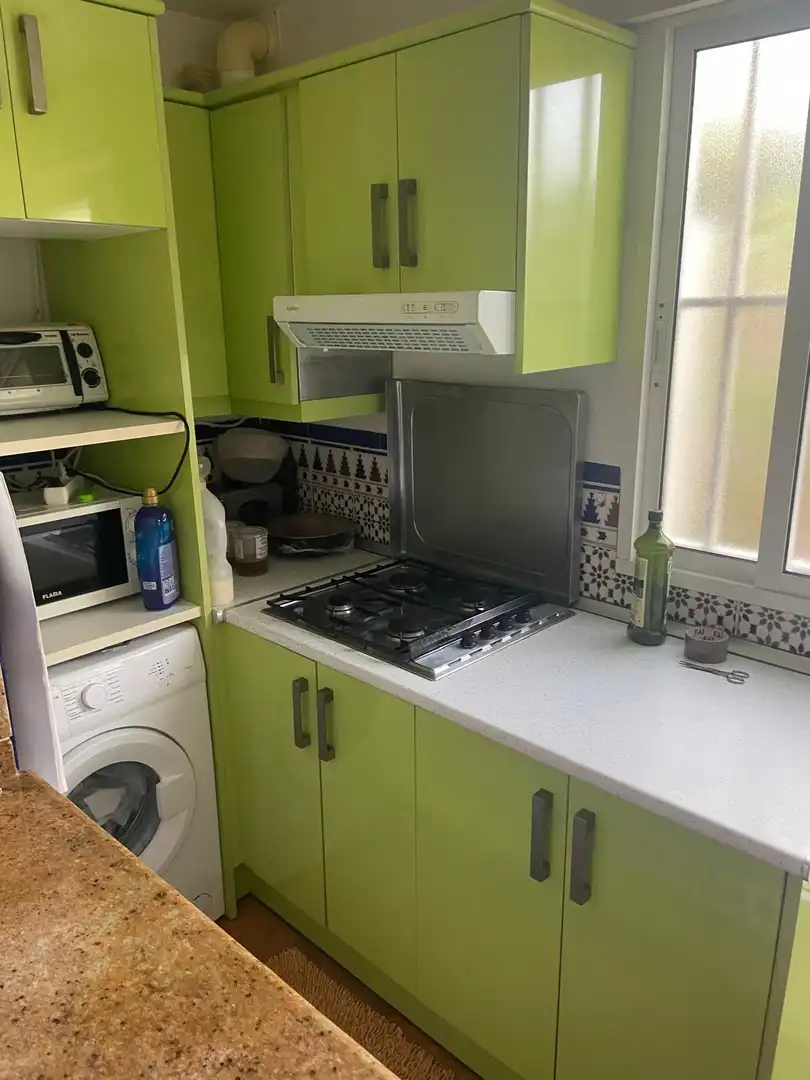 Cuina de Casa o xalet de lloguer en Roquetas de Mar amb Aire condicionat, Calefacció i Jardí privat