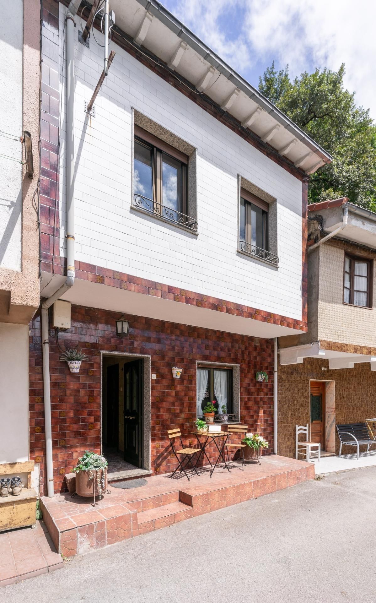 Vista exterior de Casa o chalet en venta en Laviana con Calefacción, Jardín privado y Terraza
